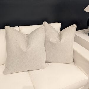 Elegant Gray Throw Pillows